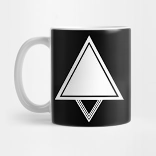 Triangle art Mug